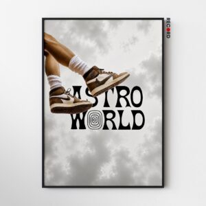 Travis Scott 'Astroworld Sneaker' Poster