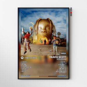 Travis Scott 'Astroworld' Album Poster