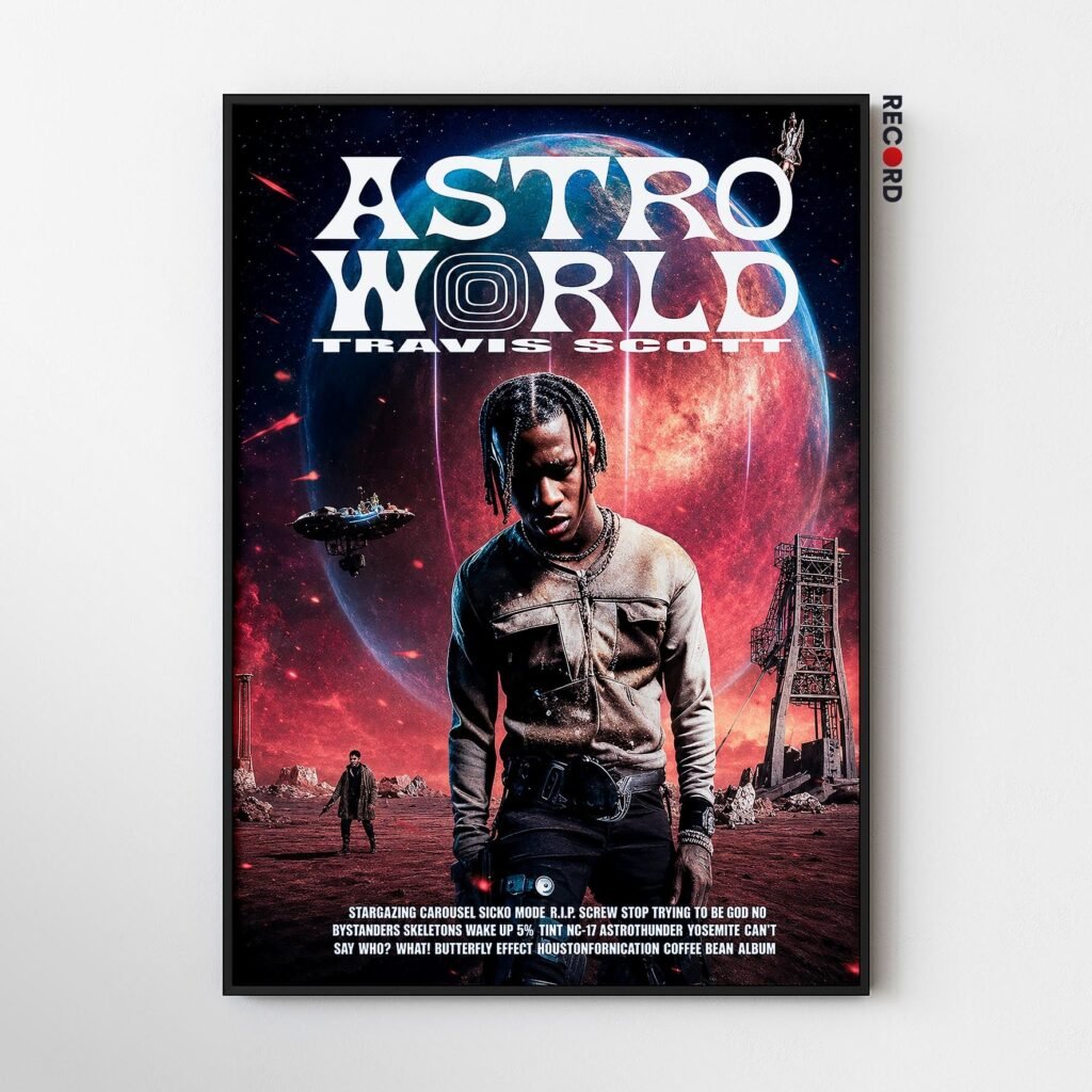 Travis Scott 'Astroworld' Poster
