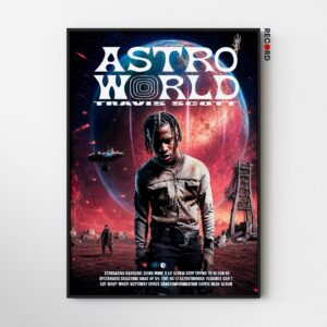 Travis Scott 'Astroworld' Poster