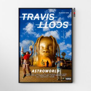 Travis Scott 'Astroworld' Tracklist Poster