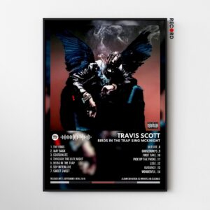 Travis Scott 'Birds In The Trap Sing McKnight' Album Poster