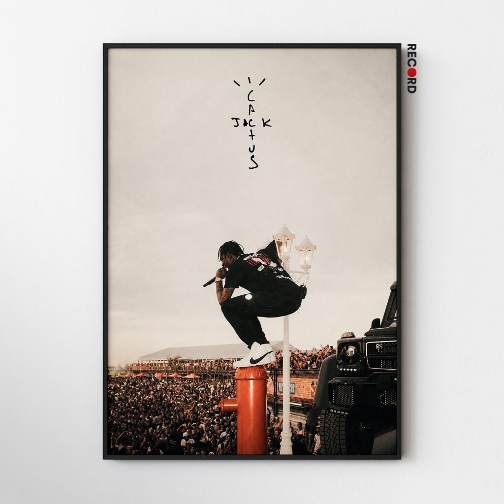Travis Scott 'Cactus Jack Live' Poster