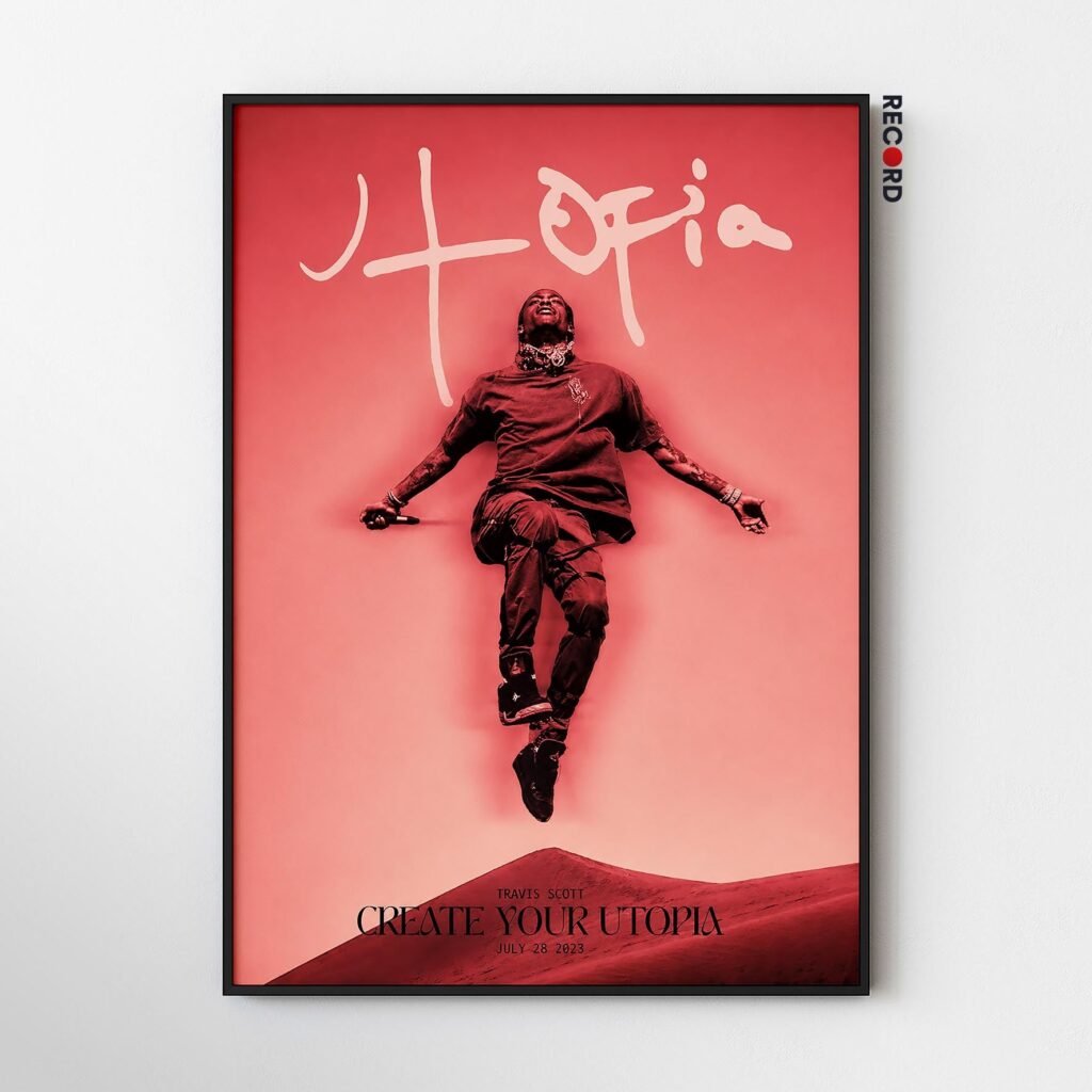 Travis Scott 'Create Your Utopia' Poster