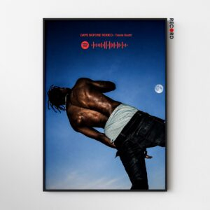 Travis Scott 'Days Before Rodeo' Spotifty Poster