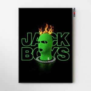 Travis Scott 'Jack Boys Fire' Poster