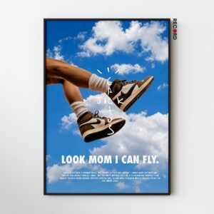 Travis Scott 'Look Mom I Can Fly' Poster