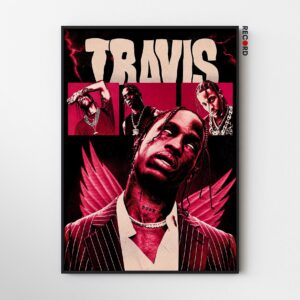 Travis Scott 'Portrait' Poster
