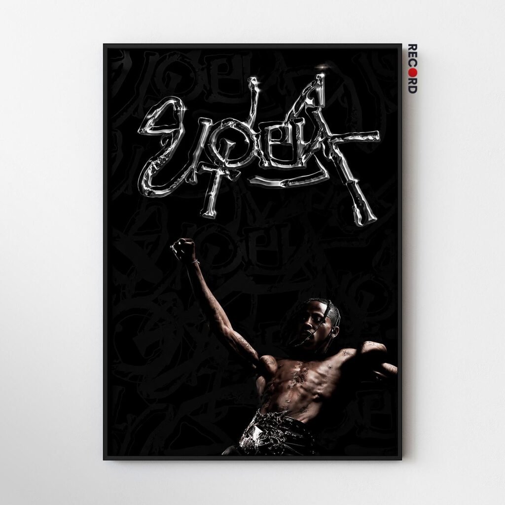 Travis Scott 'Utopia' Poster
