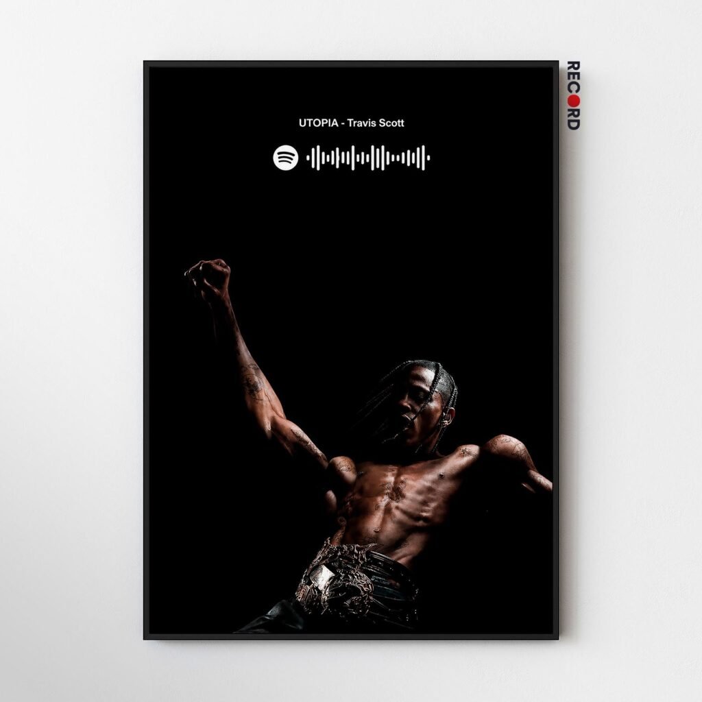 Travis Scott 'Utopia' Spotify Poster