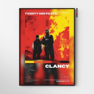 Twenty One Pilots 'Clancy' Album Poster