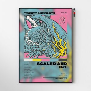 Twenty One Pilots 'Scaled And Icy' Album Poster