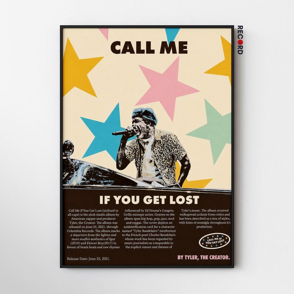 Tyler The Creator 'CMIYGL Set' Poster