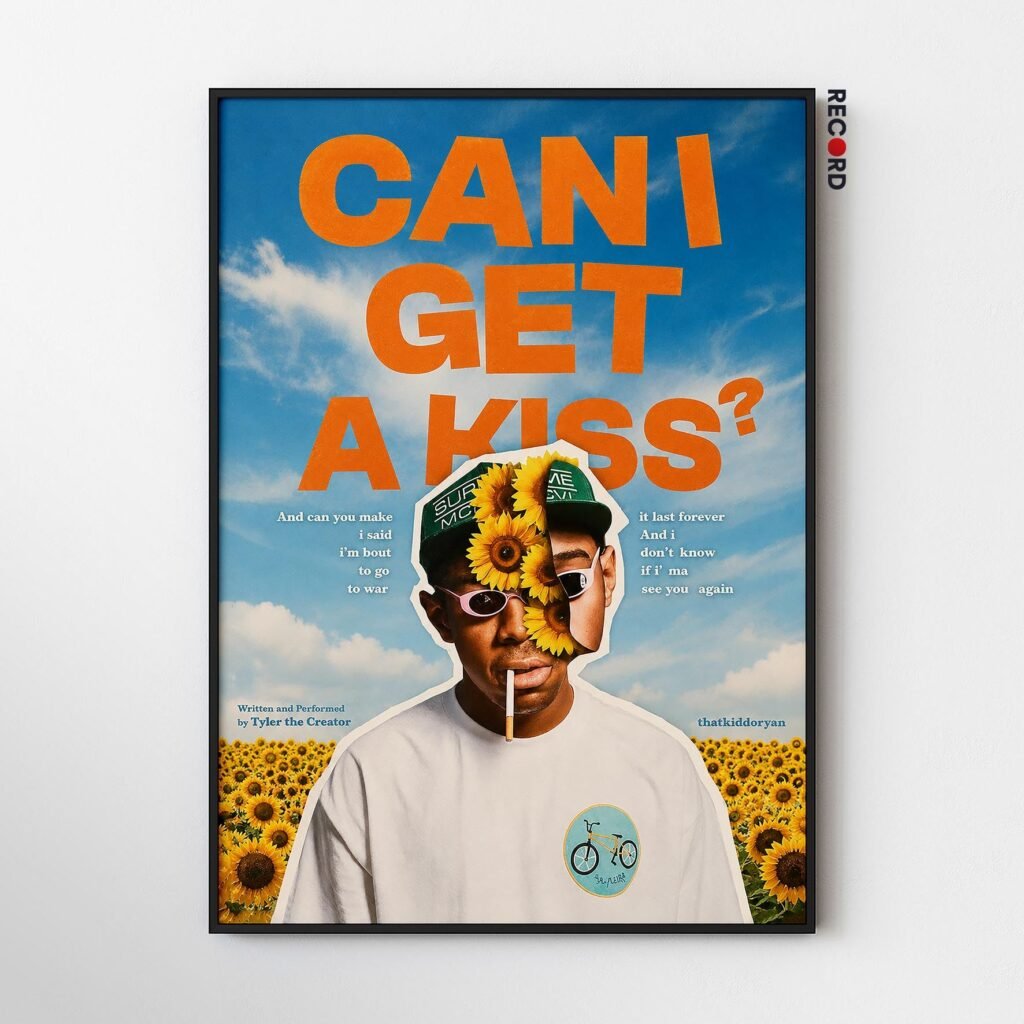 Tyler The Creator 'Can I Get A Kiss?' Poster