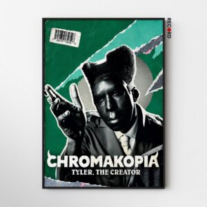 Tyler The Creator 'Chromakopia' Barcode Poster