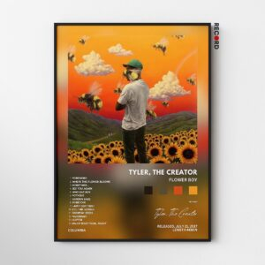Tyler The Creator 'Flower Boy' Album Poster
