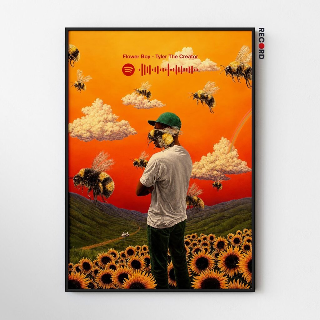 Tyler The Creator 'Flower' Spotify Poster