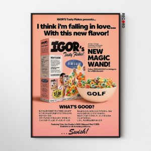 Tyler The Creator 'Igor's Tasty Flakes!' Poster