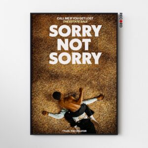 Tyler The Creator 'Sorry Not Sorry' Poster