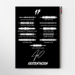 XXXTentacion '17' Tracklist Poster