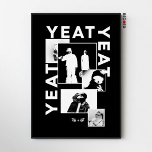 Yeat 'Black' Poster