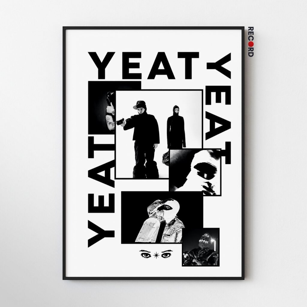 Yeat 'White' Poster
