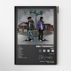 YoungBoy Never Broke Again '3860' Album Poster