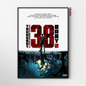YoungBoy Never Broke Again '38 Baby 2' Tracklist Poster