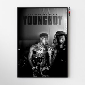YoungBoy Never Broke Again 'B&W' Poster