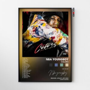 YoungBoy Never Broke Again 'Colors' Album Poster