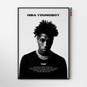 YoungBoy Never Broke Again 'Top' Tracklist Poster