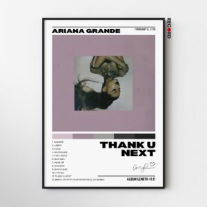Ariana Grande 'Thank U, Next' Album Poster 3