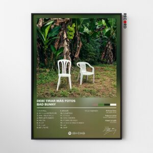 Bad Bunny 'DeBI TiRAR MaS FOToS' Album Poster
