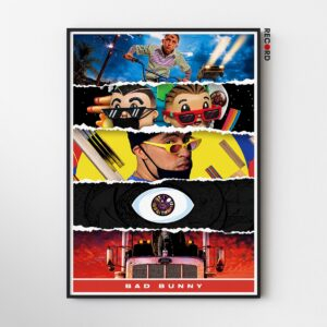 Bad Bunny 'Discography' Poster