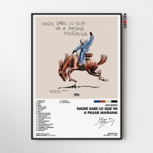Bad Bunny 'NADIE SABE LO QUE VA A PASAR MANANA' Album Poster
