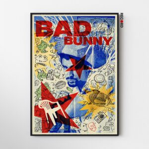 Bad Bunny 'Pop' Poster