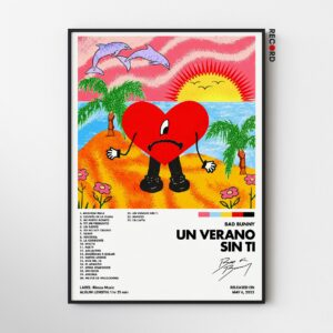 Bad Bunny 'UN VERANO SIN TI' Album Poster