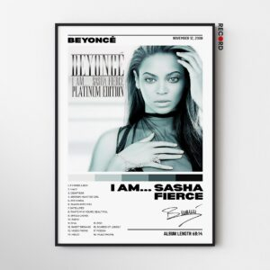 Beyonce 'I Am. Sasha Fierce' Album Poster