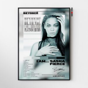Beyonce 'I Am.Sasha Fierce' Album Poster