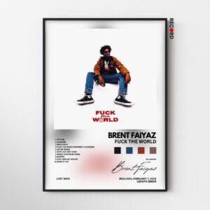 Brent Faiyaz 'Fuck The World' Album Poster