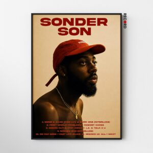 Brent Faiyaz 'Sonder Son' Tracklist Poster