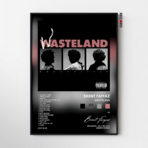 Brent Faiyaz 'Wasteland' Album Poster
