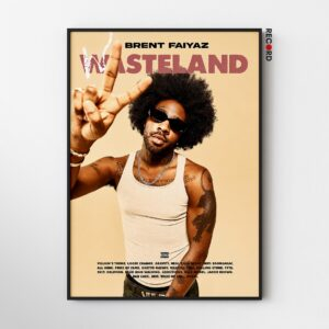 Brent Faiyaz 'Wasteland' Tracklist Poster