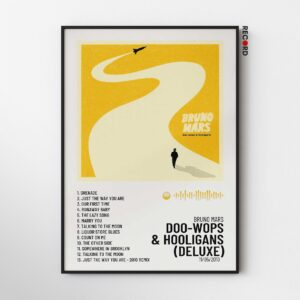 Bruno Mars 'Doo-Wops & Hooligans' (Deluxe) Album Poster