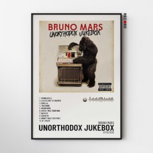 Bruno Mars 'Unorthodox Jukebox' Album Poster
