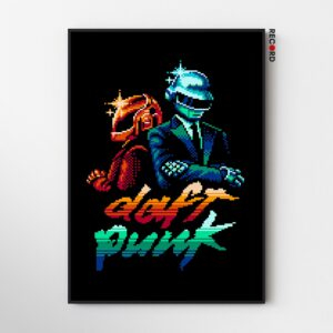 Daft Punk 'Pixel' Poster