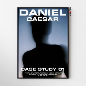 Daniel Caesar 'Case Study 01' Tracklist Poster 2