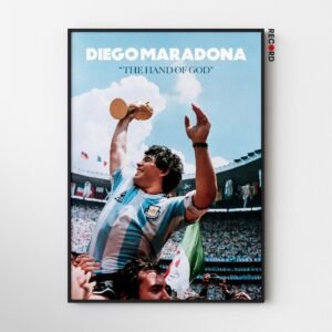 Diego Maradona The Hand of God poster