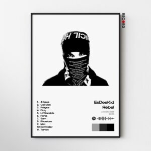 EsDeeKid 'Rebel' Album Poster
