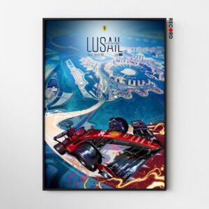 Ferrari F1 Lusail Poster